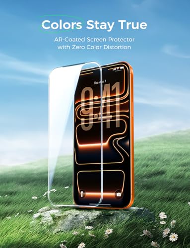 MAGIC JOHN Eye Protection for iPhone 17 Pro Max Screen Protector 6.9 inch - size: iPhone 17 Pro Max