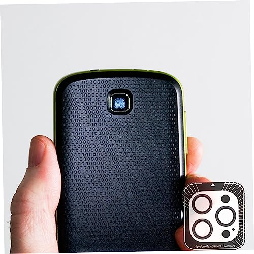 Uonlytech Phone Camera Lens Protective Films for Pro Pro Tempered Lens Protector with Scratch Dustproof High Transparency Protection in Dark Purple