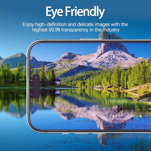 MAYtobe 2-Pack Screen Protector for iPhone 17 Pro Eye Care Tempered Glass - size: iPhone 17 Pro