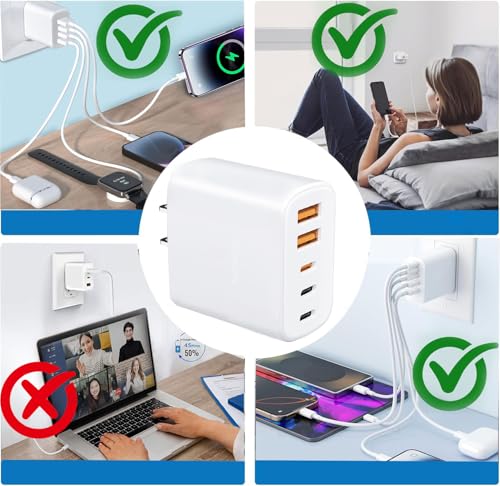 USB C Fast Charger Block, 2 Pack 30+30W Wall Charge for i Phone/S amsung - color: White*2(3C2A)