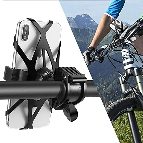 Kinizuxi Motorcycle Phone Mount Tether 6 Pack Silicone Bands for Bike