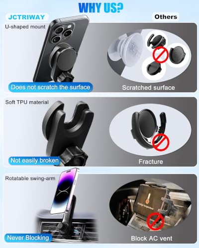 Car Phone Holder for Popsockets, Car Vent Phone Mount for Pop socket - style: Vent