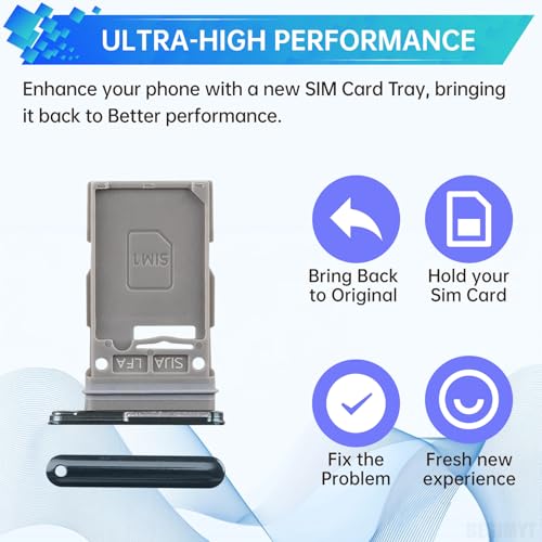 Sim Card Tray Replacement for Samsung Galaxy S22 Plus Green