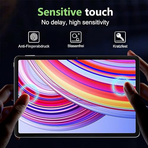 for Redmi pad pro/Xiaomi Poco Pad/Redmi pad 2 pro 12.1 inch Screen Protector,9H Hardness, Anti-Scratch, Tempered Glass flim, Case Friendly, Anti-Scratch,(2PACK) - color: Redmi pad pro 12.1