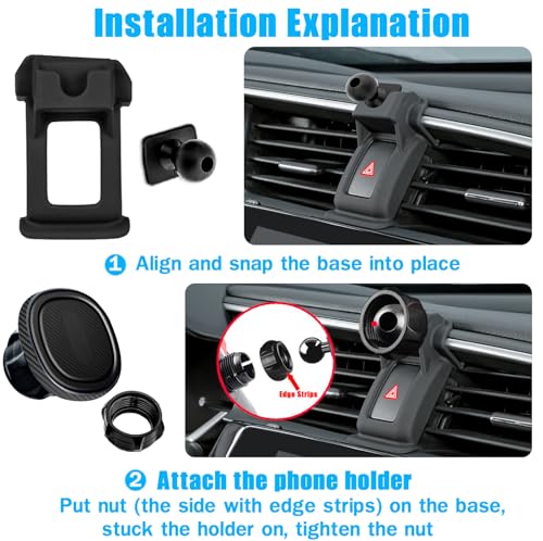 Car Phone Holder, Air Vent Stand Mount for Honda Civic 2021-2016 - style: Civic