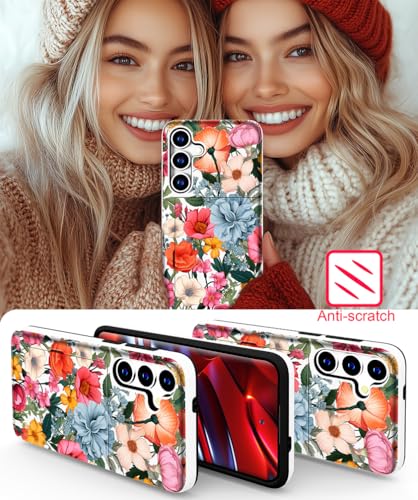 for Samsung Galaxy S24 / S25 Case - Pink Nice Floral - color: Pink Nice Floral