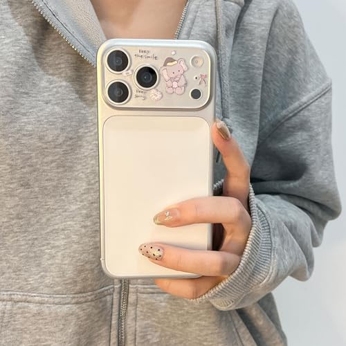 Scratch Animal Series Lens Cover For Phone 17PM Feature Easy Setups And Safe Protections Tempered Glass Camera Cover - color: gray elephant