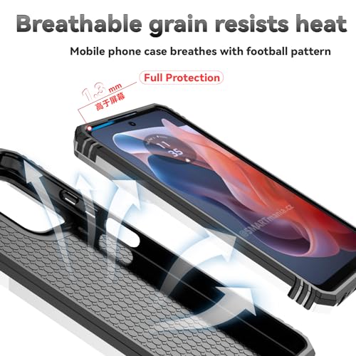 SunStory for Motorola Moto G Play 4G 2024 Case with Kickstand,Silver - color: Silver