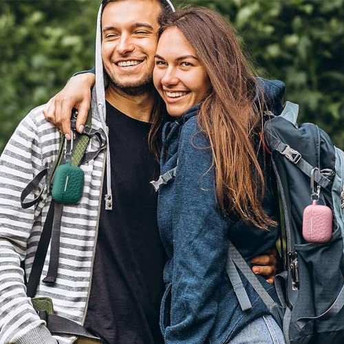 for Airpods Pro 2nd Generation Case,Engraved Soft Silicone Skin Cover Full Protective Case Compatible with Apple AirPods Pro 2nd,Front LED Visible (Pinggreen, AirPods Pro 2/1) - color: Green, size: Airpods Pro 2/1 Case