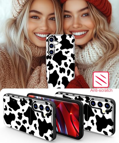 for Samsung Galaxy S24 / S25 Case - Black Cow Deco - color: Black Cow Deco