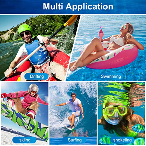 IP68 Waterproof Phone Pouch Floating, Up to 6.7", Green - color: Green, size: Up to 6.8"