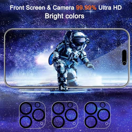 Ferilinso Privacy Screen Protector for iPhone 16 Pro Max, Tempered Glass - size: iPhone 16 Pro Max-6.9 INCH