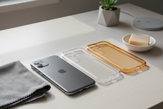 Why Your Clear Phone Case Turns Yellow—and What Actually Helps