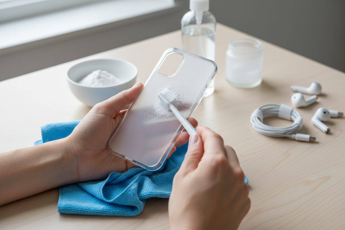How to Remove Yellowing From a Clear Phone Case Without Damaging It