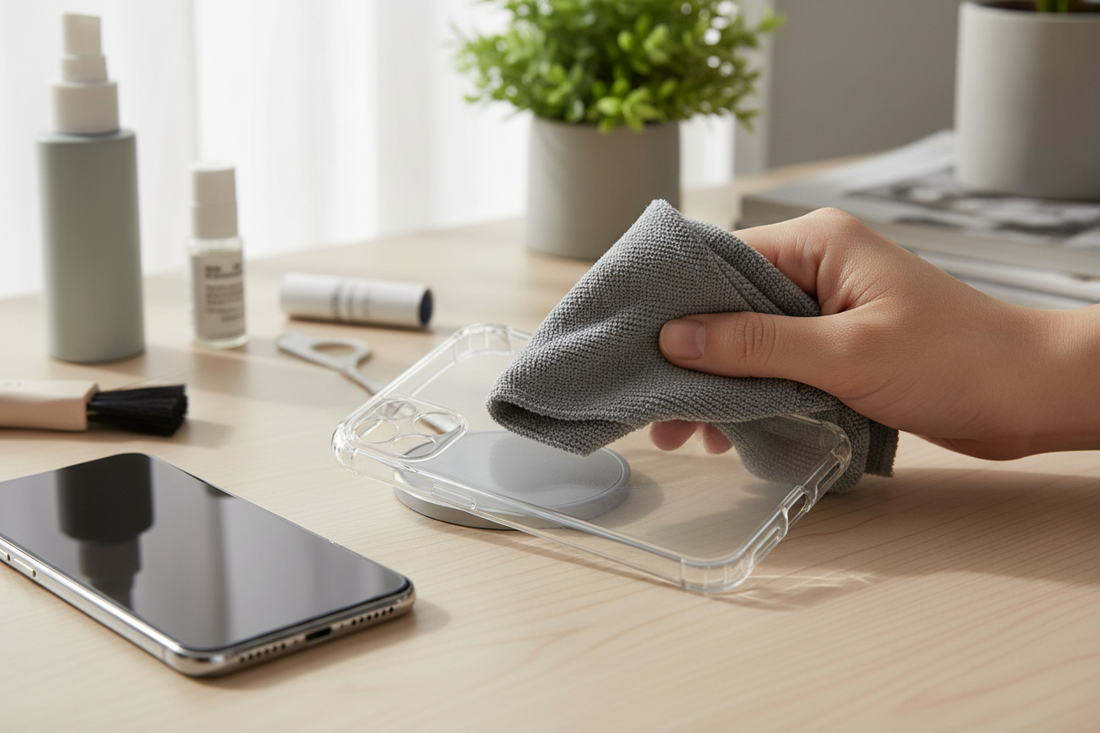 How to Clean a Yellowed Clear Phone Case Without Ruining It