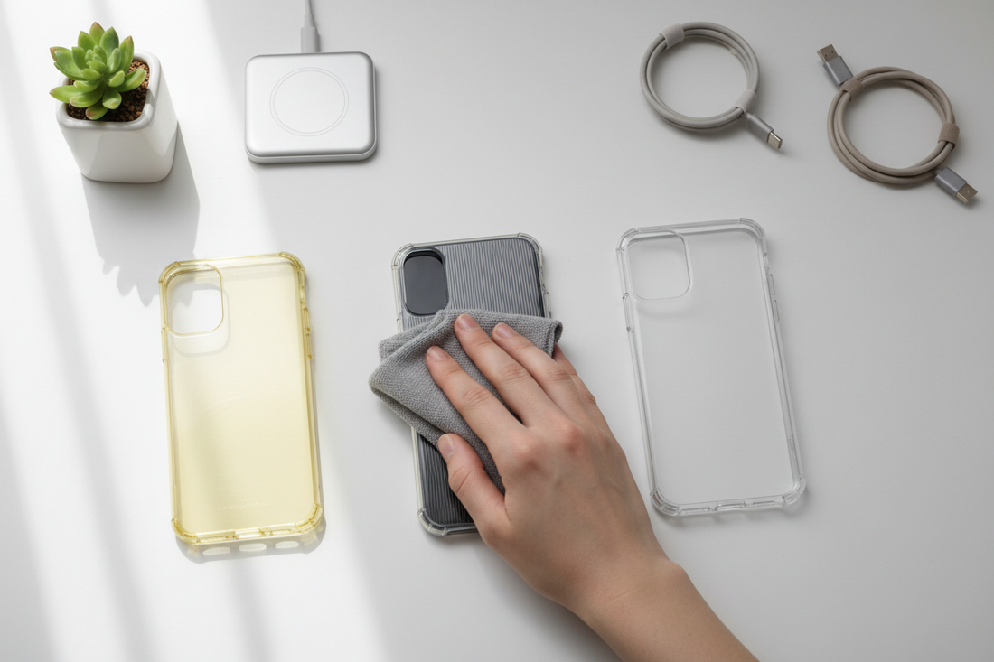Why Your Clear Phone Case Turns Yellow—and What Actually Works
