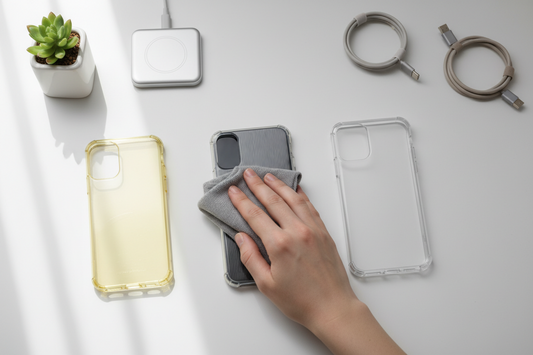 Why Your Clear Phone Case Turns Yellow—and What Actually Works