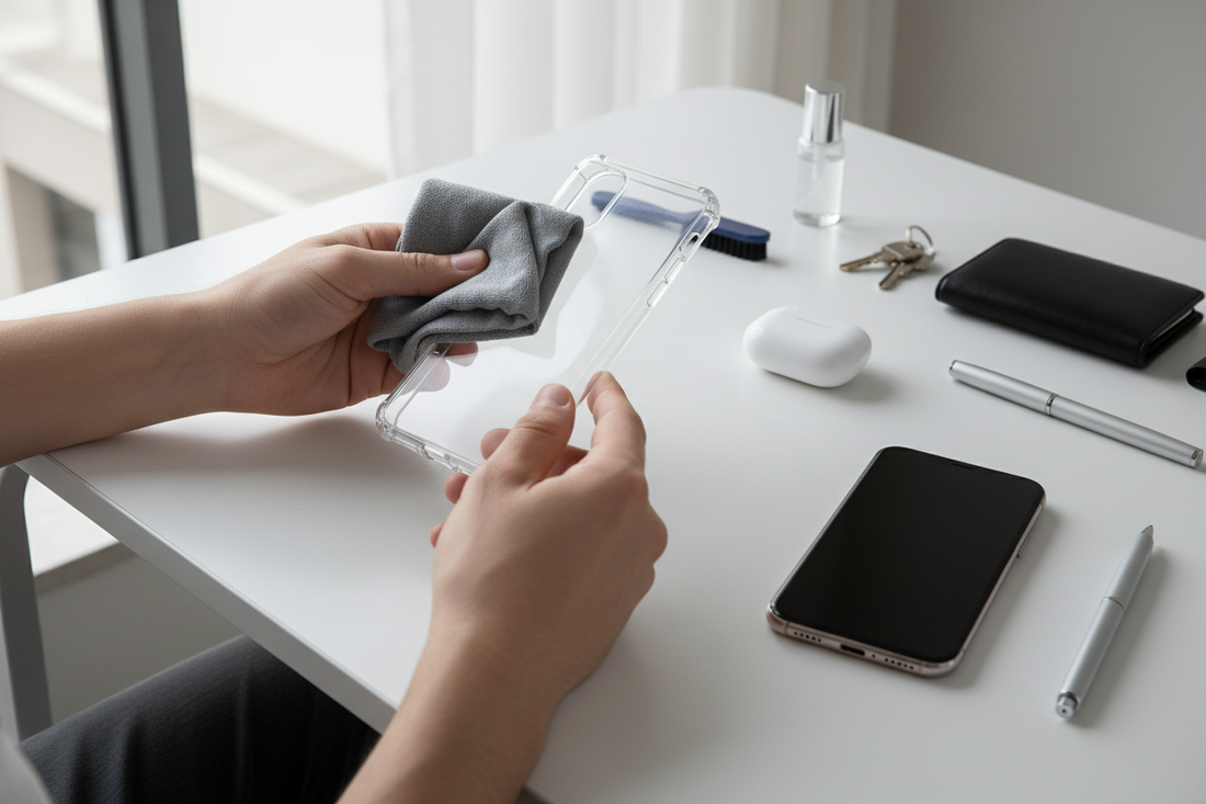 How to Clean a Yellowed Clear Phone Case Without Ruining It
