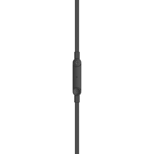 Belkin Wired Earbuds with Lightning Connector, Built-in Mic - color: Black, size: One Size, style: LTG