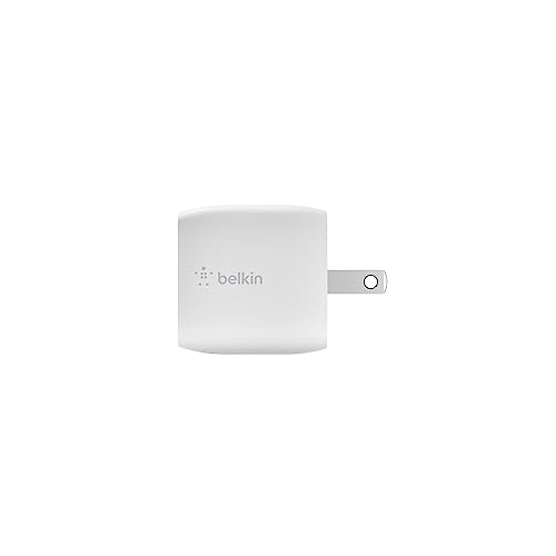 Belkin 30W GaN USB C Charger Block, Lightning Cable Included - style: 30W GaN + Lightning Cable