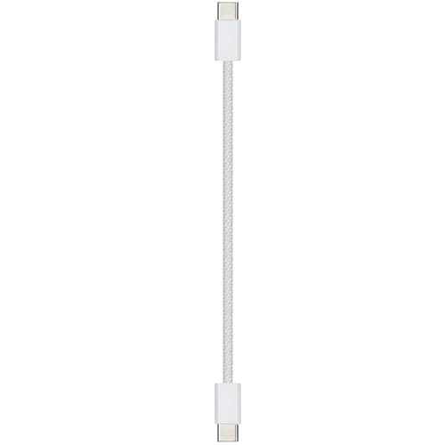 Smays Braided USB C to USB C Cable 6 Inch Short, 60W PD Fast Charger Charging Cord (Pack of 2) - size: 6 inches (Pack of 2)