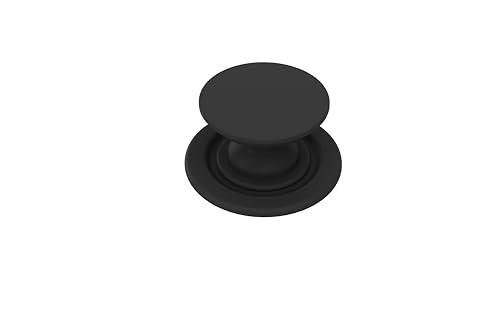 GolbinBox Magnetic Phone Grip & Stand[Compatible with Magsafe], Pop-up, Expandable, Easily Removable, Reusable Round Phone Kickstand for iPhone 16/15/14/13/12, Soft Silicone Holder (Black) - color: Black