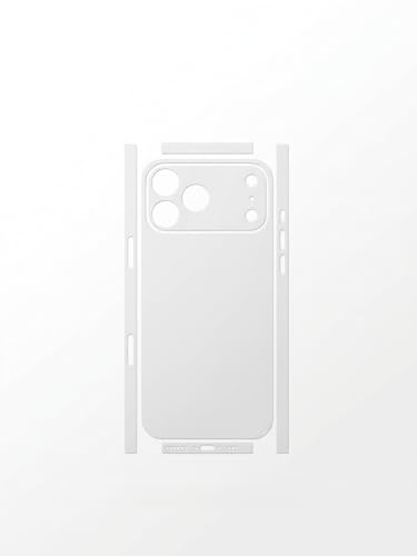 Clear Skin for iPhone 17 Pro Sticker – Scratch Proof PPF Transparent Protective Film Thin Body Wrap Invisible Case Protection