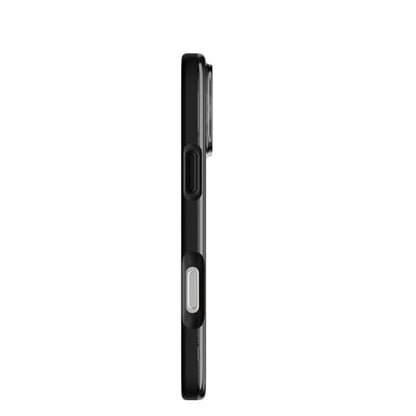 Tech21 EvoCheck Case for iPhone 17 Pro Max – Smokey/Black | Slim Protective Case | Impact Protection | MagSafe Compatible - color: Black, size: iPhone 17 Pro Max