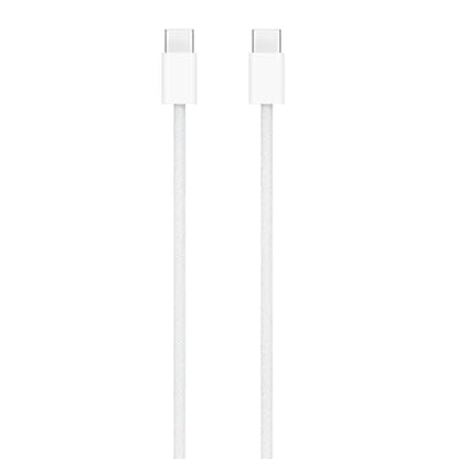 Apple 60W USB-C to USB-C Woven Charge Cable (1 m): Fast and Convenient Charging - size: 1m