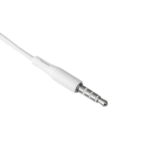 10-Pack Corded Earbuds with Microphone Headset/Headphones Bass Wired White Silicone Pad for iPod iPhone iPad Smartphone Tablet MP3 Player Laptop Computer 3.5mm Jack Plug