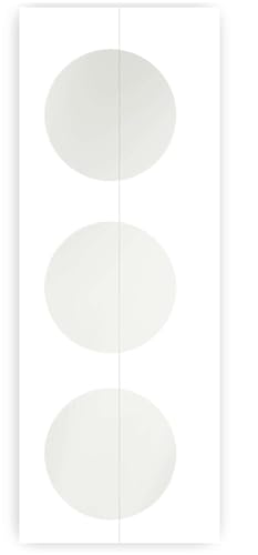 apgo 3x Hydrogel Matte Screen Protector for with a diameter of Ø 50, Hydrogel Film, Flexible, Soft TPU with positioning layer easy installation