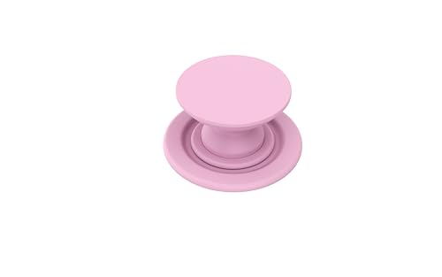 GolbinBox Magnetic Phone Grip & Stand[Compatible with Magsafe], Pop-up, Expandable, Easily Removable, Reusable Round Phone Kickstand for iPhone 16/15/14/13/12, Soft Silicone Holder (Pastel Pink) - color: Pastel Pink