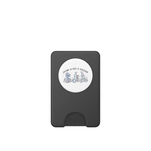 Frozen - Olaf Trying to Keep It Together PopSockets PopWallet for MagSafe - style: Magnetic PopWallet