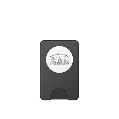Frozen - Olaf Trying to Keep It Together PopSockets PopWallet for MagSafe - style: Magnetic PopWallet