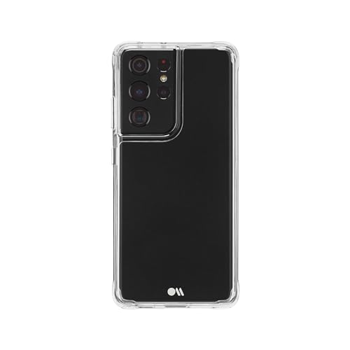 Case-Mate - Tough - Case for Samsung Galaxy S21 Ultra 5G - 10 ft Drop Protection - 6.8 inch - Clear - color: Clear