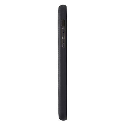 Venito Lucca Leather Case Compatible with iPhone 11 Pro Max (6,5inch) – Extra Secure with Padded Back Cover - Rustic Black - color: Rustic Black, size: iPhone 11 Pro Max