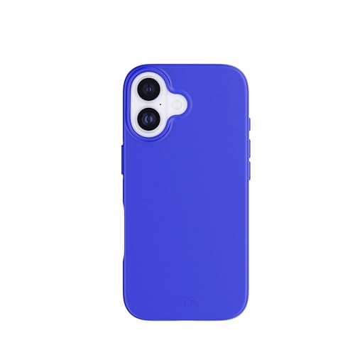 Tech21 EvoLite Case for iPhone 17 – Electric Blue | Slim Protective Case | Impact Protection | Wireless Charging Compatible - color: Blue, size: iPhone 17