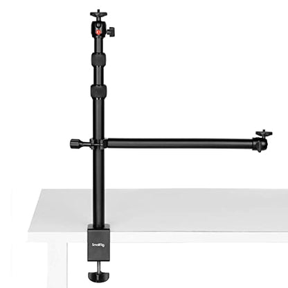 SMALLRIG Camera Desk Mount Table Stand, 13"-35.4" Adjustable Light Stand - style: Clamp 3992