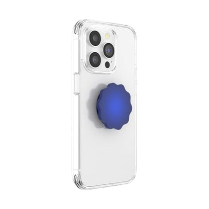 PopSockets Adhesive Phone Grip, Holder- Molded Cobalt - color: Flower Cobalt, style: Adhesive