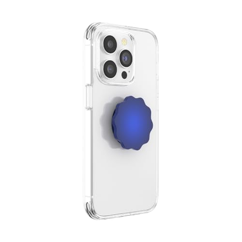 PopSockets Adhesive Phone Grip, Holder- Molded Cobalt - color: Flower Cobalt, style: Adhesive