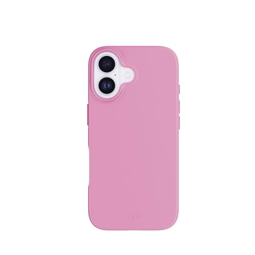 Tech21 EvoLite Case for iPhone 17 – Thrift Pink | Slim Protective Case | Impact Protection | MagSafe Compatible - color: Pink, size: iPhone 17