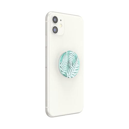 PopSockets Adhesive Phone Grip, Holder- Translucent Fern - color: Fern