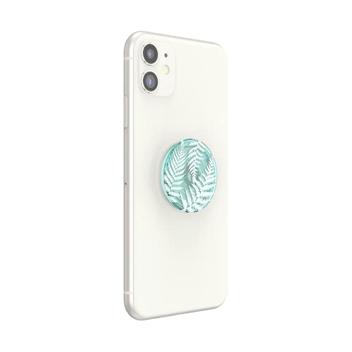 PopSockets Adhesive Phone Grip, Holder- Translucent Fern - color: Fern