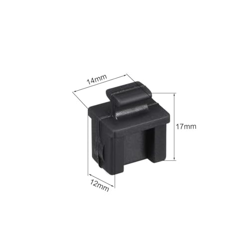 10PCS Silicone SFP-B Anti Dust Plug Cap Cover Protectors SFP Stopper Cap Port Cover for Protect Devices Data Port - size: SFB-B