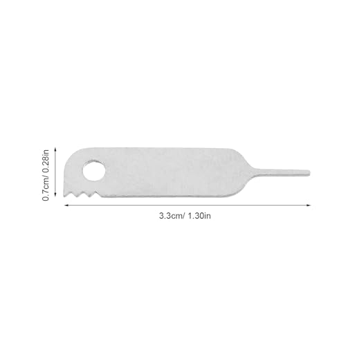 Operitacx 400pcs Universal Sim Card Tool Kit with Tray Ejector Pins and Watch Band Pin Remover for Smartphones Tablets Mobile Phone Maintenance