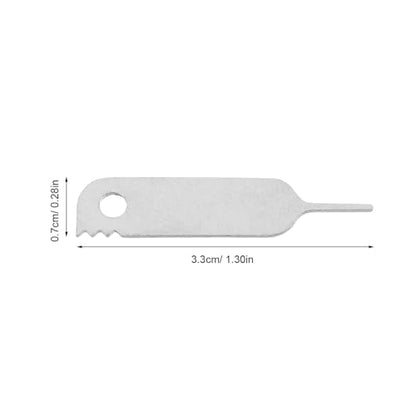 Operitacx 400pcs Universal Sim Card Tool Kit with Tray Ejector Pins and Watch Band Pin Remover for Smartphones Tablets Mobile Phone Maintenance