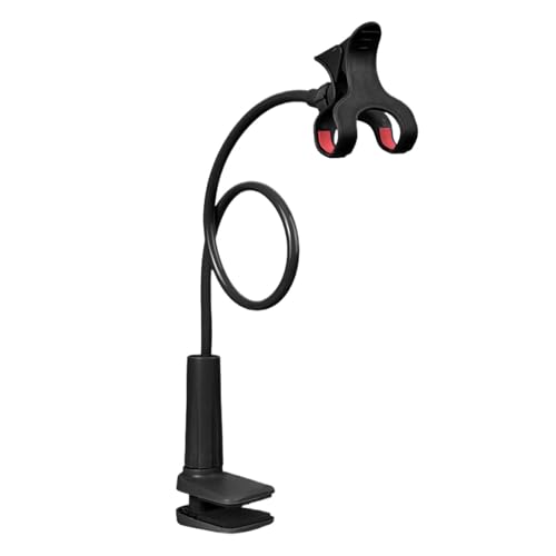 Bed Phone Holder | Multifunctional Cell Phone Mount,Cell Clip Bed Stand Holder, Flexible Long Arm Gooseneck Bracket Mount Clamp for Desk