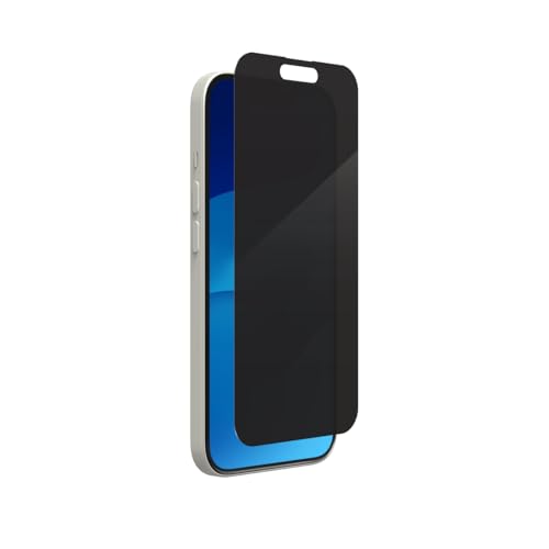 ZAGG InvisibleShield Glass Privacy 360 iPhone 16/15 Screen Protector - 4-Way Privacy Filter, 5X Stronger with Reinforced Edges, Scratch & Smudge-Resistant Surface, Install Tray Included - style: iPhone 16 / iPhone 15