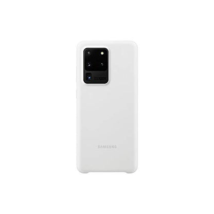 Samsung Original Galaxy S20 Ultra 5G Silicone Cover/Mobile Phone Case - White - color: White, style: S20 Ultra 5G