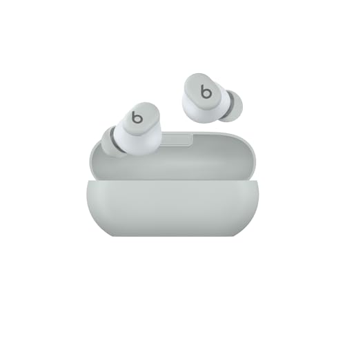 Beats Solo Buds - Wireless Bluetooth Earbuds | 18 Hours of Battery Life | Apple & Android Compatibility | Built-in Microphone - Storm Gray - color: Storm Gray, style: Solo Buds